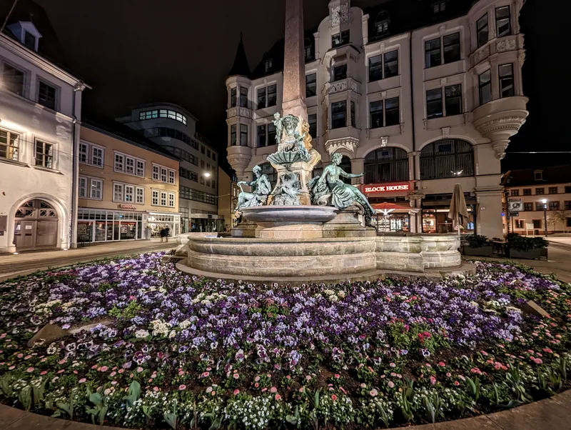 Angerbrunnen in der Erfurter Innenstadt